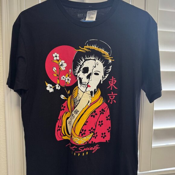 mens tshirt : riot society - Picture 1 of 3